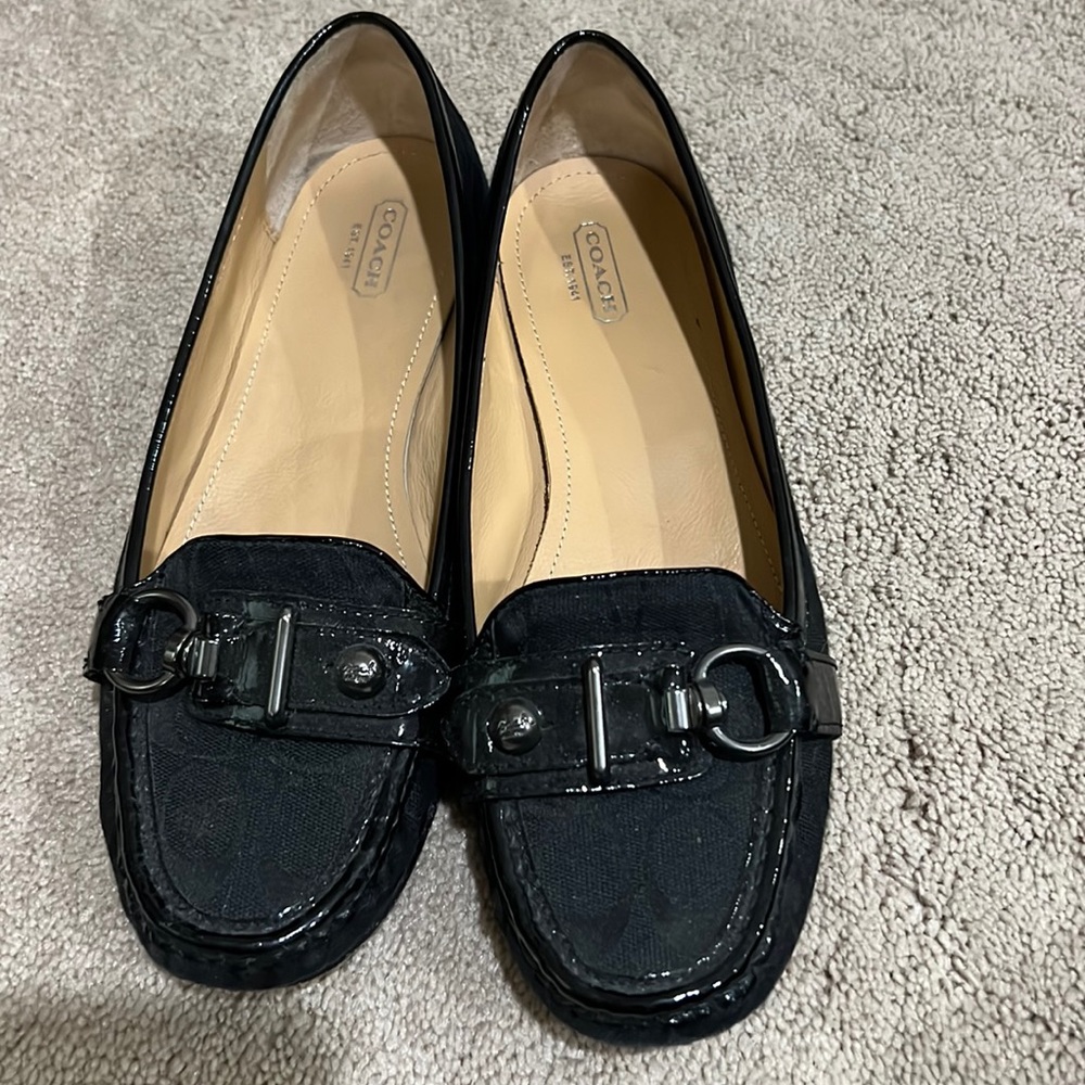 Coach embossed shoe